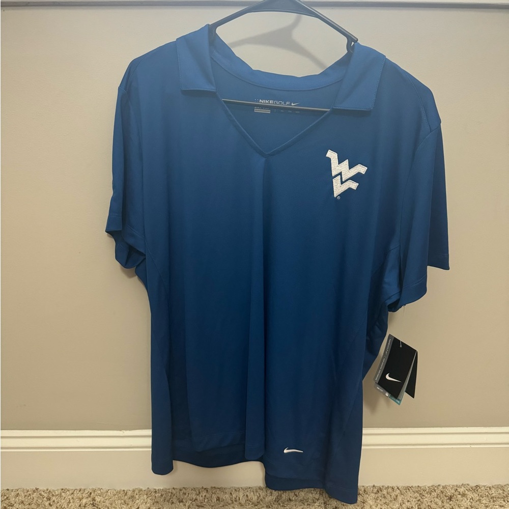 Women’s Nike Golf West Virginia women’s polo style shirt
